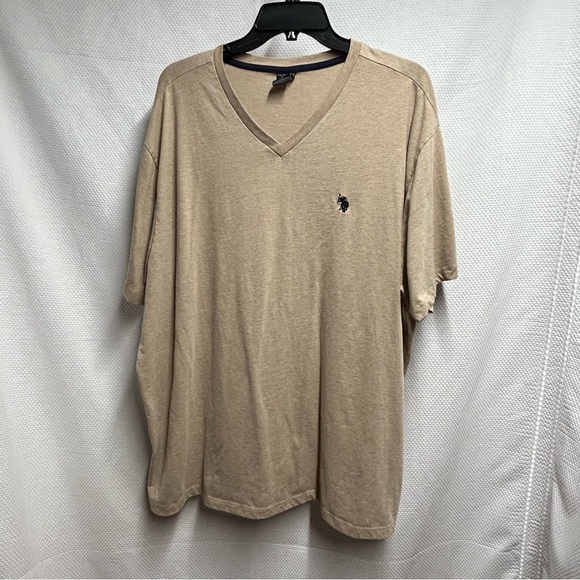U.S. Polo Assn. Other - U.S. Polo Assn.‎ Tan Short Sleeve Tee